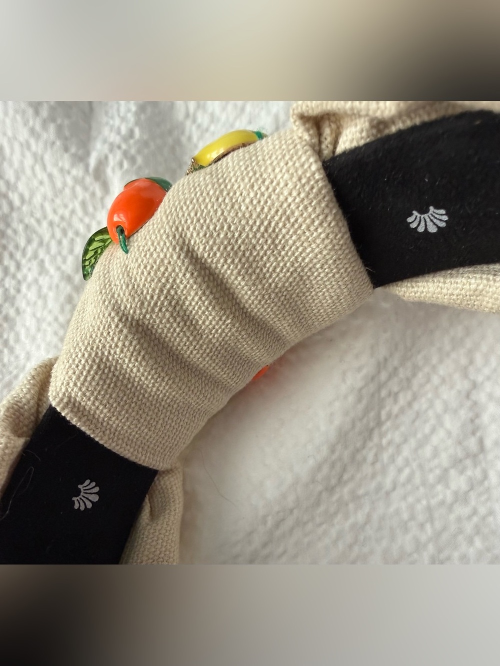 Lele Sadoughi Fruit Salad Knotted Headband - Picture 5 of 12